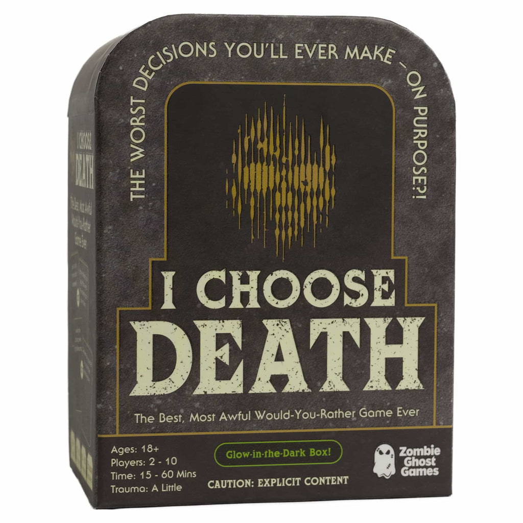 I Choose Death Card Game – Zombie Ghost Games