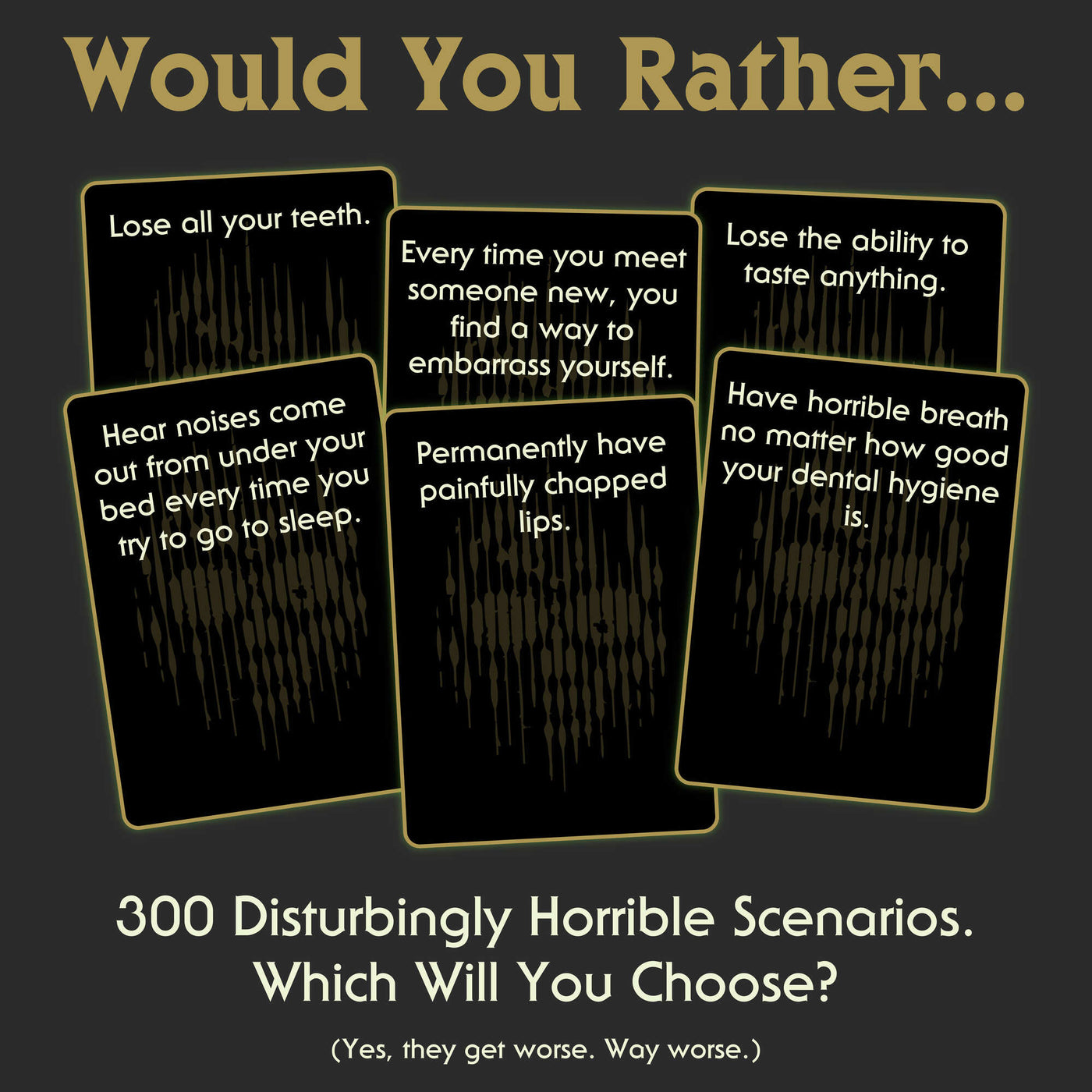 I Choose Death Card Game