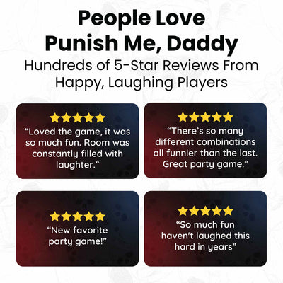 Punish Me, Daddy Card Game