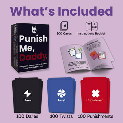 Punish Me, Daddy Card Game
